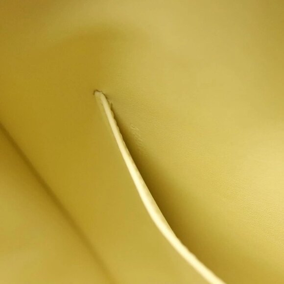 LOUIS VUITTON Monogram Vernis Columbus Tote Bag Lime Yellow M91047 Auth ep10370 - Picture 10 of 16